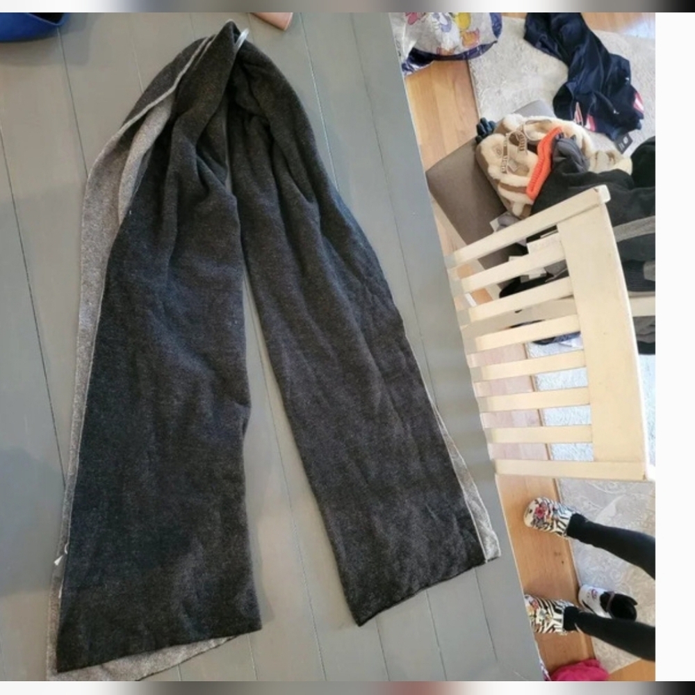 Note Di Anita 2 tone  Acciai07antracite Women's Wool Blend Scarves Size …